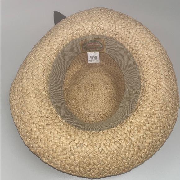 Scala Stylish Straw Hat w/ removable Black Band main image 8